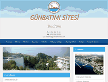 Tablet Screenshot of gunbatimisitesi.com